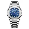 Bangwei/Reloj de Cuarzo Reloj para Hombre Correa de Acero Moda Tendencia Nicho Luminoso Impermeable Reloj de Pulsera de Alto Valor Modelo para Hombre