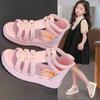 Sandalias para Niña Verano Zapatos de Princesa Suela Suave para Niños Sandalias para Bebés Versión Estudiante Elegante para Mujer de Moda Combinan con Todo