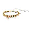Nueva Pulsera Casual de Algodón y Lino Tejida a Mano, Simple y Versátil, Pulsera de Cordón de Cuero Ajustable