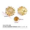 Prontos para envio, broches requintados e únicos cravejados de diamantes, acessórios DIY estilo doce para roupas, bolsas e sapatos, feitos de liga de zinco