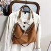 Bolsa de Mão Fosca para Axila Outono e Inverno Pedido Estrangeiro para Mulheres 2026 Nova Moda Bolsa de Ombro Retrô Bolsa Transversal de Alto Padrão
