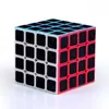 Cubo de Rubik 3x3 Set Completo Diversión Competición Rápida Color Sólido Mate Cubo Suave Juguetes para Niños Venta al por Mayor Comercio Exterior Cubo de Rubik
