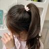 Cuerda de Cabeza con Cabeza de Monstruo Pequeño Lindo de Dibujos Animados para Mujeres y Niños, Doble Cola de Caballo, Banda para el Cabello, Estuche Pequeño de Cuero Divertido, Banda de Goma, Cuerda para el Cabello