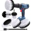 Venta Directa de Fábrica Juego de 6 Piezas de Cepillo para Taladro Eléctrico Herramienta para Limpieza de Cocina Baño Lavado de Autos Cepillo de Disco Cepillo Conjunto de Limpieza Multifuncional