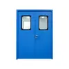 Puertas de Acero para Salas Limpias, Puertas de Paso para Talleres Libres de Polvo, Puertas Selladas de Purificación, Puertas Dobles de Acero para Pasillos de Laboratorios y Hospitales