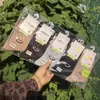 Meias esportivas de algodão Hongmuyuan 26, novas para outono e inverno, para mulheres, de comprimento médio até a panturrilha, frescas e estilosas, em uma linda cor marrom, disponíveis para atacado em grande quantidade