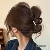 Pinzas para el pelo de lazo estilo coreano, accesorios para el pelo de alta gama, pinzas de tiburón, horquillas exquisitas para mujeres jóvenes, pinzas para el pelo de otoño e invierno para la parte trasera de la cabeza