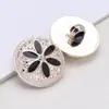 Botones Plásticos Electroplateados al por Mayor para Abrigos de Peluche y Camisas de Mujer, Botones Redondos de Perla Diamantada de Alta Gama Estilo Pequeño Fragancia