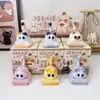 Meow Meow Pequeño Quemador de Incienso Caja Sorpresa Animal Adorno de Escritorio Figura de Mascota Linda Manualidad de Resina Pequeño Quemador de Aromaterapia