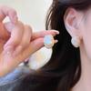 Aretes de Perlas Falsas Estilo Lujo Ligero, Modernos y Versátiles, Aretes de Celebridad de Internet en Tendencia 2025, Venta al por Mayor desde Yiwu