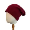 Gorro de Lã Folgado Outono Inverno Chapéu Pulôver Versátil Proteção de Orelha Chapéu Quente para Frio Gorro de Cor Sólida para Homens e Mulheres