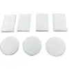 Peça de algodão absorvente de fibra de aromaterapia de formato especial branca peça de algodão absorvente fibra de acupuntura algodão absorvente de aromaterapia peça de algodão volátil