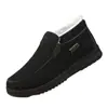 Dropshipping Transfronterizo Zapatos de Algodón para Hombre Otoño e Invierno Edad Media y Mayores Antideslizantes Cálidos Con Felpa Adicional Botas de Nieve para Exteriores Zapatos de Algodón Casuales