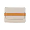 Portatarjetas de Acordeón de Cuero Genuino Estilo Japonés Transfronterizo, Billetera Pequeña para Monedas con Múltiples Ranuras para Tarjetas, Cartera Plegable Ultradelgada Estilo Japonés