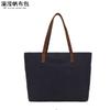 Bolso de Mano de Lona Encerada Casual para Mujer Bolso Cruzado al Hombro Bolsa de Compras Bolsa de Cosméticos Venta Directa de Fábrica Yili