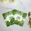 Fornecedores de Fabricantes Locais Flores e Plantas Coloridas Criativas Guardanapos Impressos de Feliz Aniversário Flores e Plantas Atacado de Feriado