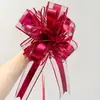 Arranjo de fitas para puxar flores em carro de casamento, suprimentos para arranjo de fitas, puxar flores à mão, frota de casamento, decoração de quarto, sala de casamento