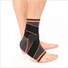 Protector de Tobillo de Punto de Nylon Correa Envolvente Protector de Tobillo para Hombres y Mujeres Baloncesto Montañismo Correr Deportes Protector de Tobillo Protector de Tobillo