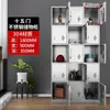 Gabinete de Acero Inoxidable 304 Gabinete de Almacenamiento Gabinete Bajo Cajón de Almacenamiento para Documentos Exteriores con Cerradura Gabinete de Herramientas de Doble Puerta