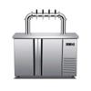 Máquina de cerveza de barril transfronteriza máquina de cerveza automática comercial equipo de cerveza elaborada enfriada por aire conservación fresca 4~8 líder al por mayor