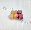 Nuevas Cuentas Irregulares Ojo de Gato Galaxia que Cambian de Color de Resina para DIY Collar de Verano Cadena de Teléfono Accesorios de Joyería con Cuentas