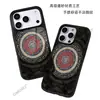 Funda de teléfono estilo étnico retro con patrones de mandala, acabado mate, carcasa rígida, para iPhone 18 Pro Max y iPhone 16 Pro Max
