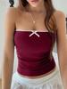 Di Yun Ropa de Mujer Verano Y2K Color Sólido Sexy Europea y Americana Transfronteriza Sitio Independiente de Amazon Primavera/Verano 2026