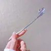 Pinza para el pelo Retro Genial Estilo Chino Nuevo Plata Miao de Imitación, Pinza para el Pelo con Borla, Pinza para el Pelo Estilo Antiguo Estilo Palacio, Pinza para el Pelo
