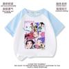 Kpop Hunter Camiseta de Manga Corta para Niñas Verano Top Holgado para Niños Mayores Camiseta Estampada Tendencia Manga Media para Niños