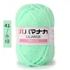 Hilo de Algodón Leche de 4 Hebras Hilo para Muñecas Hilo Coreano para Bebé Lana para Bebé Hilo de Crochet Hilo para Tejido a Mano Venta al por Mayor