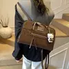 Bolso de Hombro Único con Estampado de Leopardo Estilo Coreano Nicho Estilo Occidental Mochila Casual 2025 Nuevo Bolso Bandolera Bolso de Mano