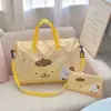 Nueva Bolsa de Viaje Plegable con Corazón de Dibujos Animados y Melodía, Bolsa Portátil para Equipaje de Viaje, Bolsa para Empacar Ropa