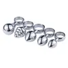 Anillo de dedo de equipo para mujeres adultas al por mayor, tapón anal metálico, anillo de extracción de entrada, tapón anal pequeño para hombres y mujeres, juguetes sexuales