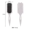 Pente Popular Transfronteiriço de Palha de Trigo com Almofada de Ar, Pente Fluffy para Styling de Cabeleireiro, Pente Definidor de Cachos com Elasticidade, Estoque Pronto do Fabricante