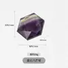 Piedra Cruda de Cristal Natural Transfronteriza Talla de Estrella de Seis Puntas Mineral de Múltiples Materiales Muestra Colgante Accesorios Cristales Adornos Creativos
