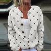 Nuevo cárdigan de punto con estampado digital 3D transfronterizo 2024 para comercio exterior AliExpress, suéter, ropa de mujer, Amazon