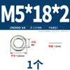 Arandelas Planas Engrosadas de Acero Inoxidable 316, Juntas Ampliadas, Espaciadores Metálicos para Tornillos M3M4M5M6M8M10M12M16Mm