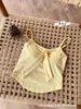 Camisola tipo corbata de estilo chica picante con sujetador incorporado, sin espalda, corte ajustado, adelgazante, moderna, top corto versátil