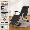 Sillón reclinable plegable de verano Silla plegable Silla reclinable para la hora del almuerzo Silla plegable Escort Respaldo de oficina Cama plegable para el hogar