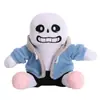 Juguete de Peluche Muñeco de Peluche Mini Zombie de Undertale Relleno de Algodón PP Suave Azul Juguete de Peluche para Niños Adolescentes y Fans Muñeco de Peluche Creativo Hecho a Mano para Vestir Regalo Coleccionable para Dormitorio Sala de Juegos