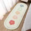 Alfombra linda con temática de animales de cachemira sintética, resistente a las manchas y duradera, adecuada para dormitorios, uso junto a la cama y como felpudo largo, antideslizante y fácil de limpiar para uso en el hogar