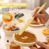 Espátula de Silicona Modelo Nuevo Transfronteriza Espátula para Crema y Pastel Raspador para Hornear Espesado Cuchillo para Mantequilla Suministros de Cocina