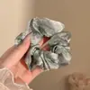 Scrunchies de Cabelo Exquisitos de Alta Qualidade para Mulheres 2026 Novo Estilo Coreano Elástico Extra Grande Acessórios de Cabelo em Cores Vintage