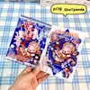 Caderno Original Cartoon A7 Acrílico de Folhas Soltas, Caderno de Estudante Anime Estética Fofa Feminina
