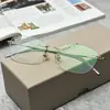 Armazones de Gafas Sin Montura Ultraligeros para Mujer, Elegantes y Naturales, Titanio Puro, Modernos, Estilo Cat-Eye Artístico, Cómodos, Bloqueadores de Luz Azul, Fotocromáticos