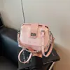 Bolsa Pequena Transfronteiriça Feminina 2026 Nova Moda Verão Casual Xadrez Bolsa Almofada Estilo Coreano Corrente Ombro Único Transversal