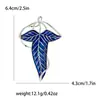 Nuevo broche de hoja con forma de gota de aceite esmaltada de moda, sencillo, de nicho, para ropa de mujer, ramillete, joyería, alfiler de planta