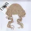 Al por mayor 25 Años Principios de Otoño Estilo Nuevo Calado Japonés de Verano Gorro de Punto para Mujer, Delgado Transpirable Crochet Gorro Holgado
