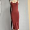 Vestido Pijama de Alça Fina de Verão Qualidade Transfronteiriça Fivela Ajustável Saia Média Feminino Confortável Justo no Quadril Fábrica