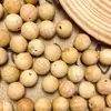 Contas de Madeira de Asa de Frango, Contas Soltas, Pulseiras de Sândalo, Contas Budistas, Acessórios para Joias DIY de Mão, Contas